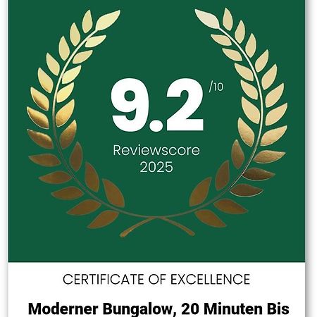 Moderner Bungalow, 20 Minuten Bis Hannover City, 24H Check-In 加尔布森 外观 照片